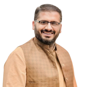 Sagheer Abbas, the founder and vlogger of Pind34.